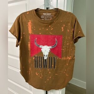 Pebby Forevee 'Howdy' Women’s Tee Sz SML